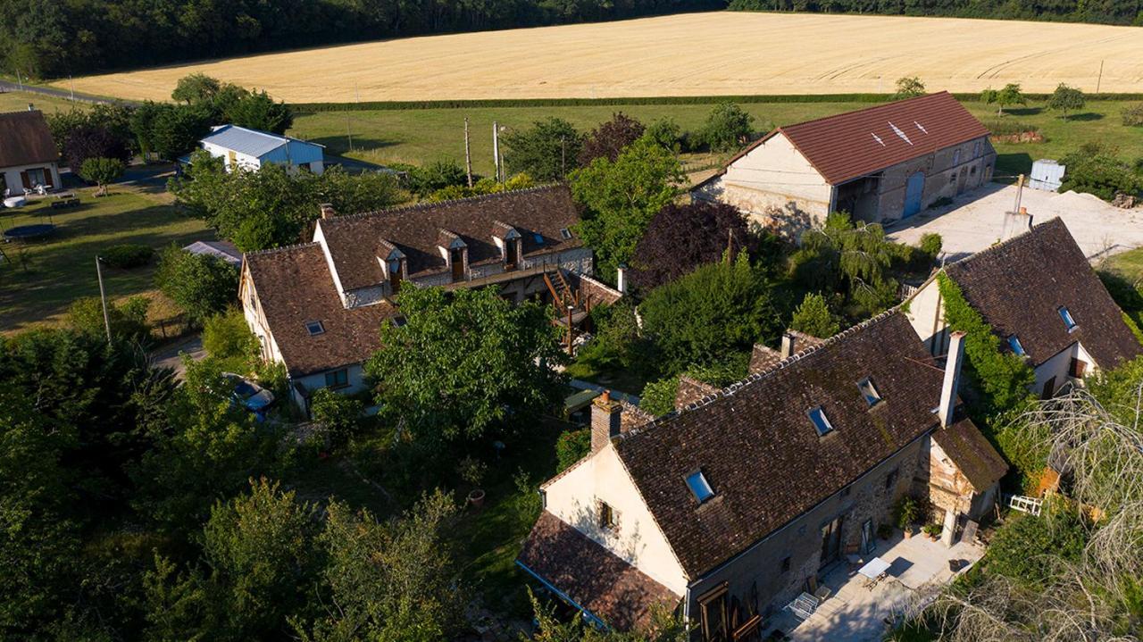 La Grange Des Blins Hotel Jouy  Exterior photo